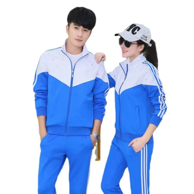 Manufacturers-Tracksuit-Set-Student-Childrens-Kids-Student-School-Uniforms-Customized
