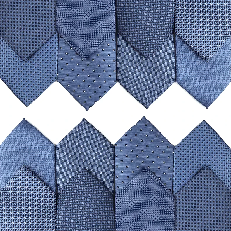 Mens-Classic-Jacquard-Woven-Necktie-Floral-and-Striped-Pattern-for-Wedding-Formal-Business-or-Dress-Up-Mens-Dot-Tie