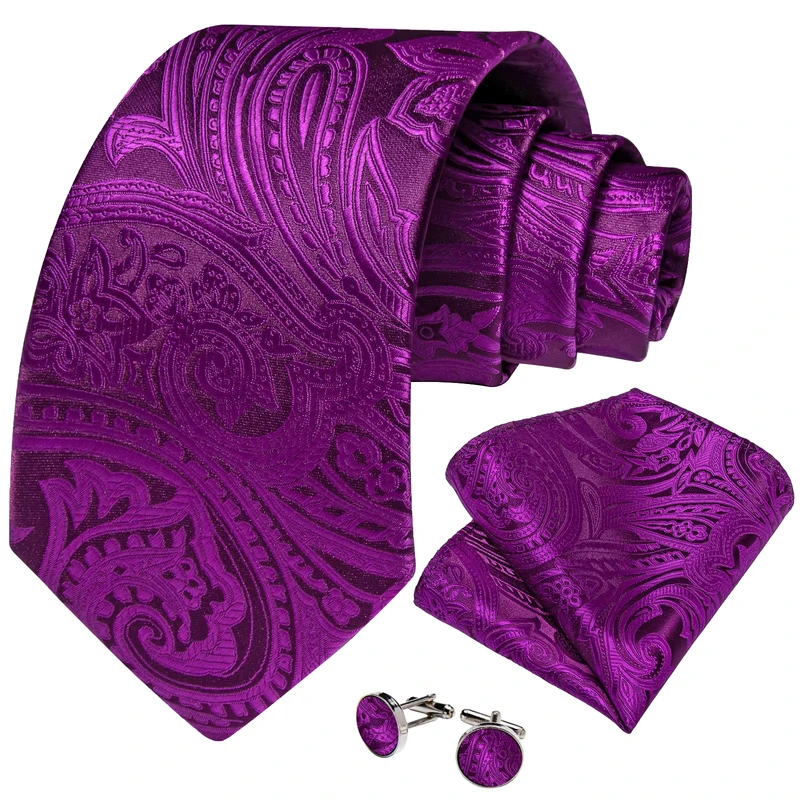 Mens-Custom-Logo-Eco-Friendly-Durable-Casual-Polyester-Woven-Plain-Tie-Paisley-Pattern-Necktie