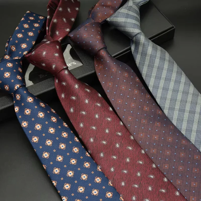 Mens-Formal-Business-Necktie-Professional-8CM-Handmade-Blue-Wedding-Tie-for-Parties