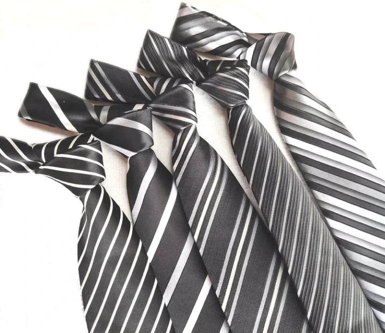 Mens-Polyester-Stripe-Jacquard-Woven-Necktie-Small-Design-Solid-Colour-Jacquard-Design-Necktie-for-Mens