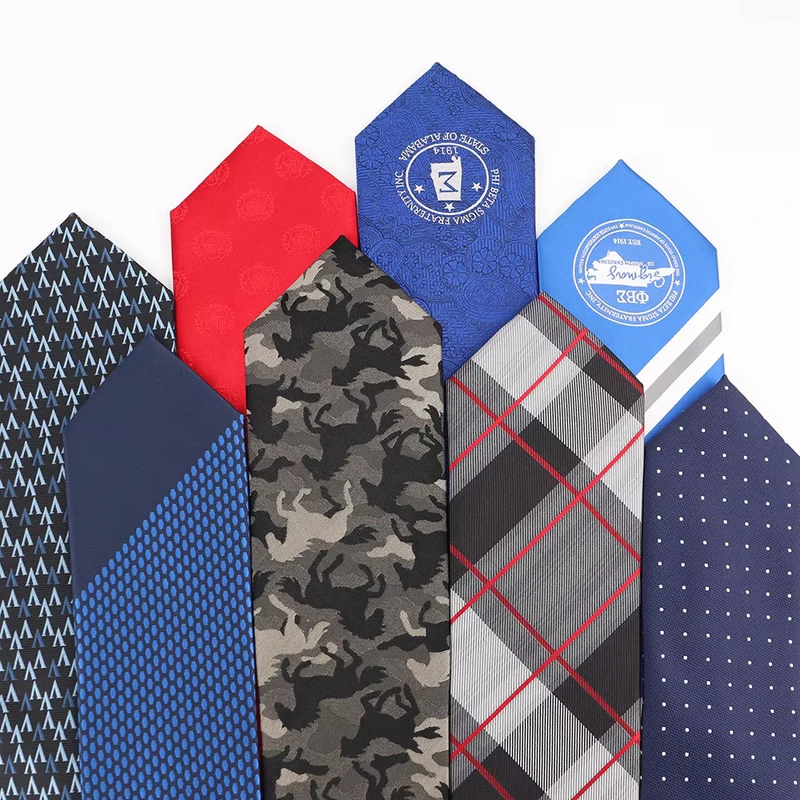Mens-Polyester-Striped-Neck-Ties-Phi-Beta-Sigma-Fraternity-Woven-Tie-Customized-Poly-Necktie