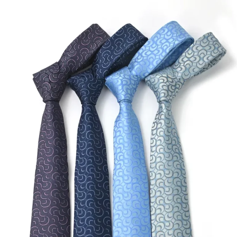 Mens-Polyester-Ties-Geometric-Polka-Dot-Floral-Patterns-Business-Formal-Neckties-Navy-Blue-Light-Blue-Silver-Grey-Burgundy-Pink