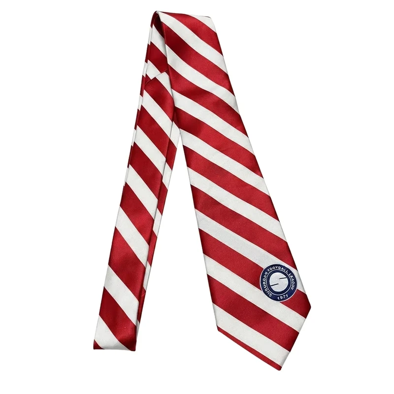 Mens-Printed-Ship-Wheel-Polyester-Nautical-Narrow-Necktie