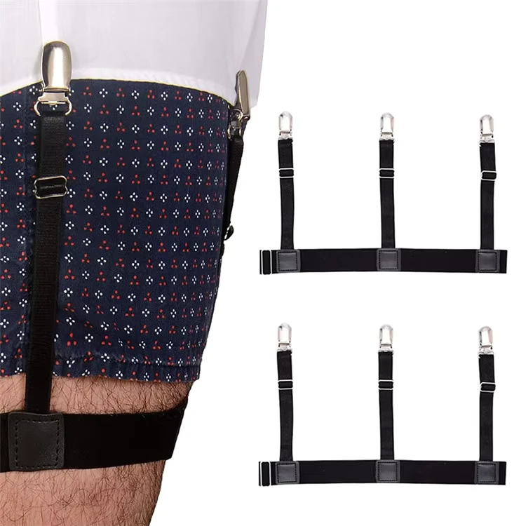 Mens-Shirt-Stays-Suspenders-Elastic-Uniform-Business-Style-Suspender-Shirt-Garters-Belt-for-Men-Wear