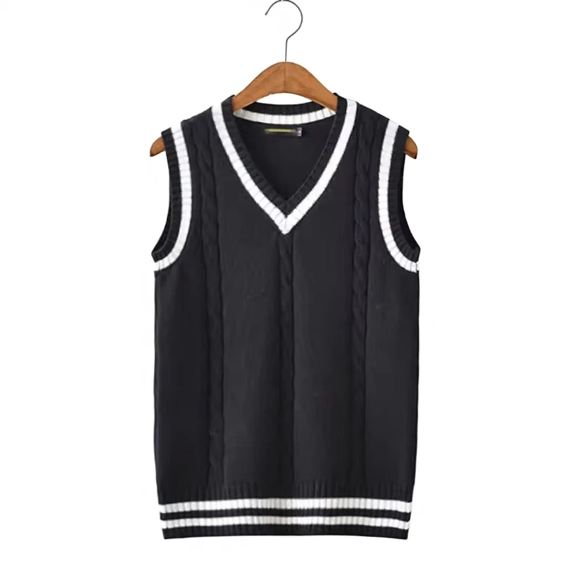 Mens-Thickened-Sleeveless-Knitted-Cotton-Thermal-Sweater-Vest-for-Middle-School-Uniform