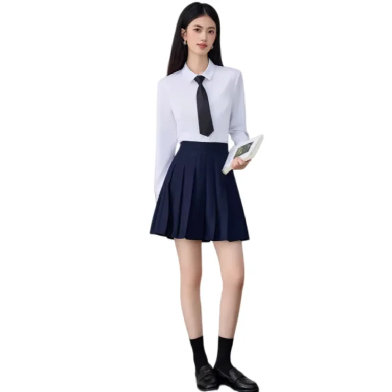 Middle-School-Students-School-Uniform-British-style-College-style-Class-Dress-Recitation-and-Chorus-Dress-with-Long-Skirt