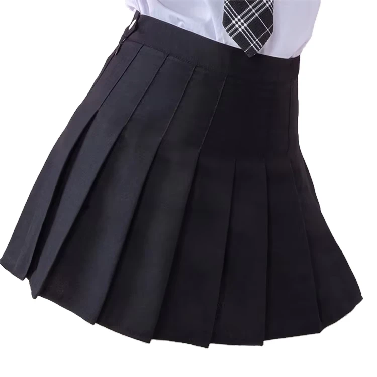 Mini-Short-Skirts-Girls-School-Uniform-Skirt