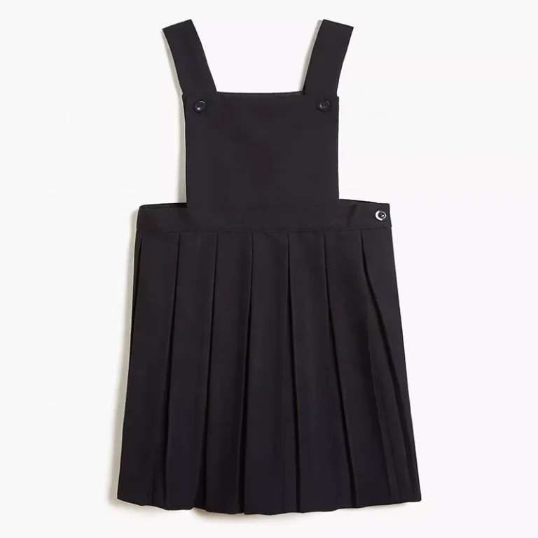 Modern-Kids-School-Uniforms-Set-Black-Jumper-Dress-School-Wear-for-Primary-Teen-Girls-School-Uniform