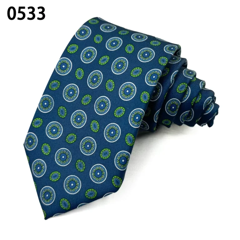 Navy-Royal-Blue-Red-Floral-Custom-Vintage-Polyester-Classic-Mens-Narrow-Skinny-Tie