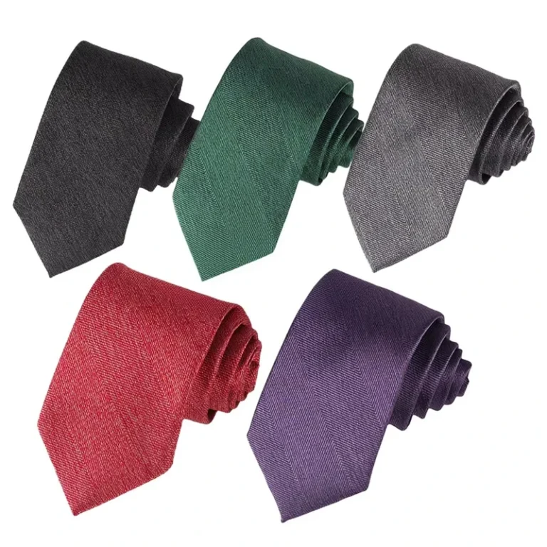 New-Arrival-OEM-Service-Business-Polyester-Tie-Custom-Solid-Color-Woven-Jacquard-Handsome-Fashion-Necktie-for-Men