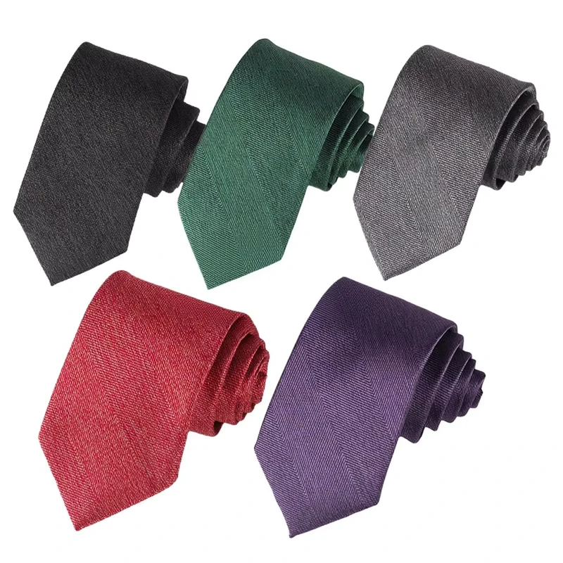 New-Arrival-OEM-Service-Business-Polyester-Tie-Custom-Solid-Color-Woven-Jacquard-Handsome-Fashion-Necktie-for-Men