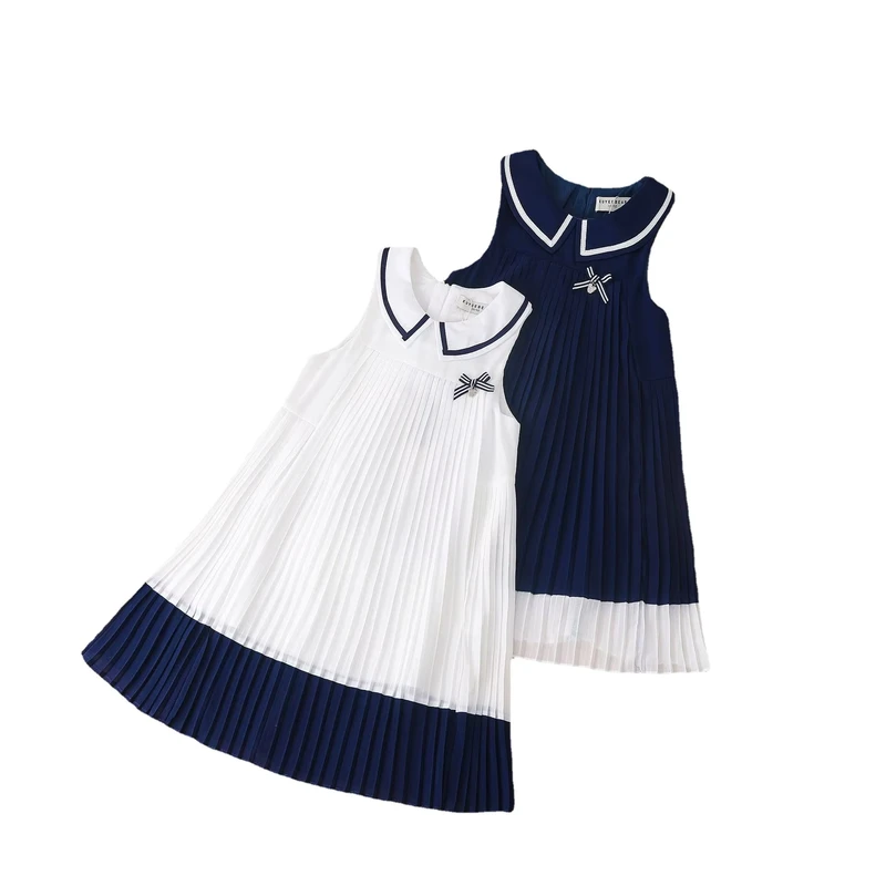 New-Arrivals-Summer-Girls-School-Uniform-Clothing-School-Dresses-Uniform-Toddler-Girl-Kindergarten-Dress