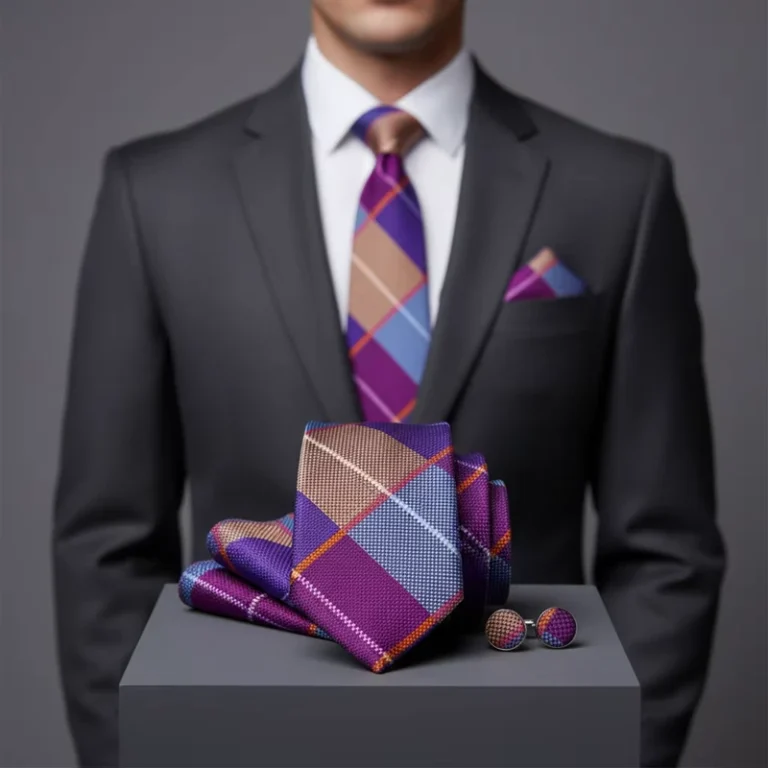 New-Classic-High-Quality-Plaid-Stripe-Pattern-Jacquard-Polyester-Necktie-Low-MOQ-Fashionable-Ties-for-Men