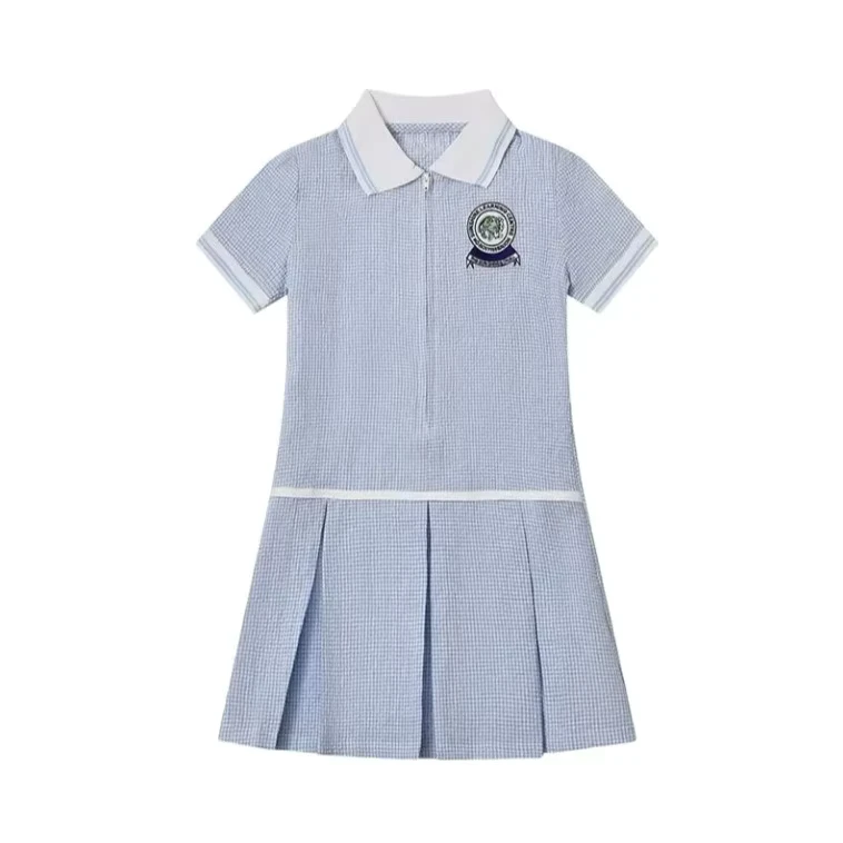 New-Design-Blue-Checked-School-Summer-Dress-Customized-Beautiful-School-Uniform-Design-for-Girls