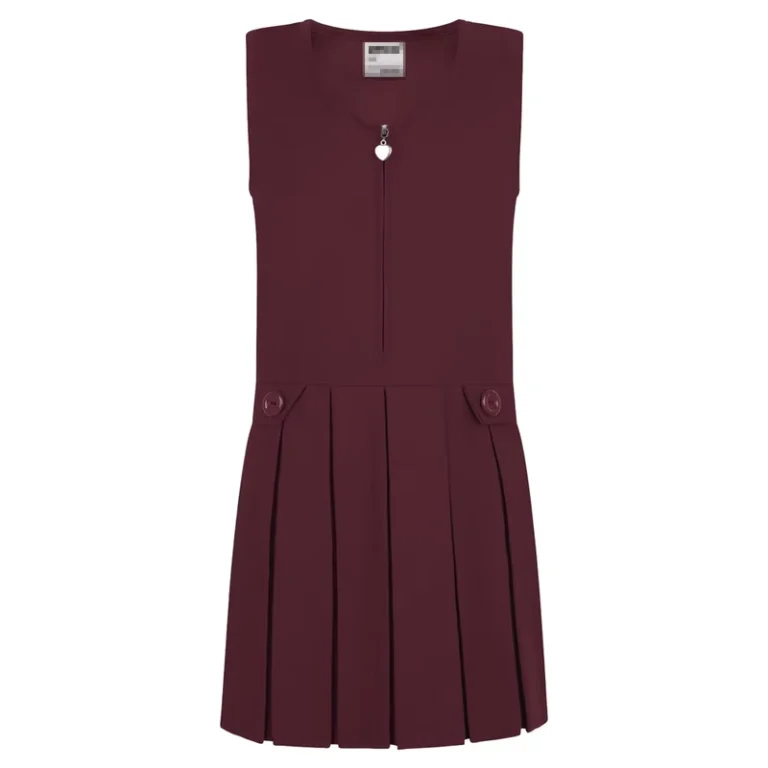 New-Design-Customized-School-Uniforms-Straight-Skirt-Sleeveless-Dresses-with-Front-Placket-Zipper-Design-Student-Clothing
