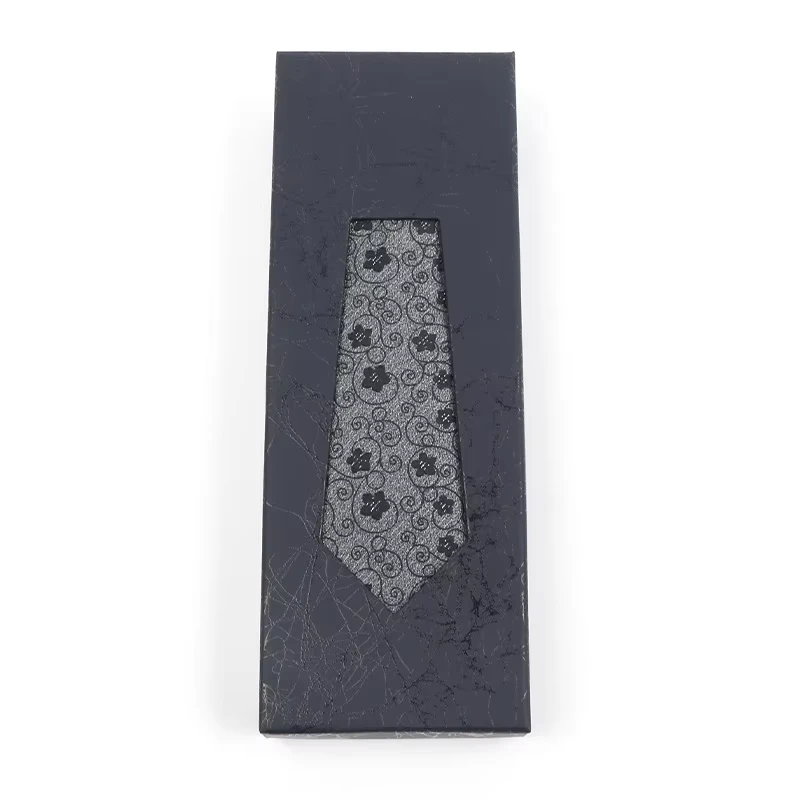 New-Fashion-Flower-Tie-Jacquard-Woven-Micro-Fibre-Necktie-for-Man-Good-Quality-Tie