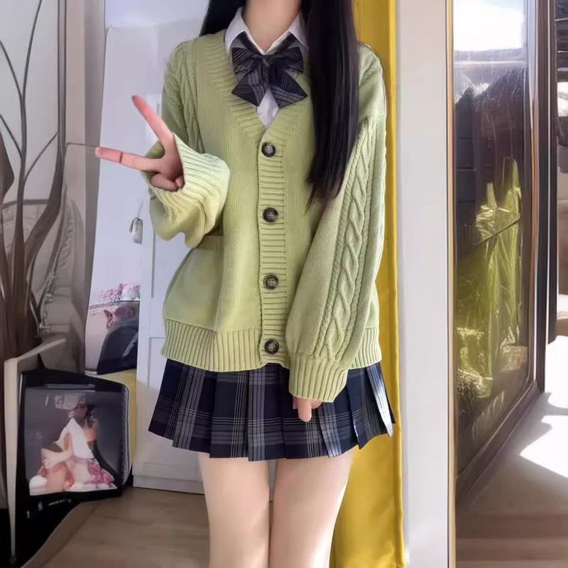 New-Popular-JK-Style-Lady-Clothes-School-Uniform-Sweater