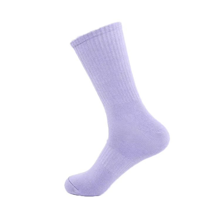 New-Spring-Solid-Color-School-Socks-Young-Girl-Cotton-Tube-Low-Moq-Custom-Socks