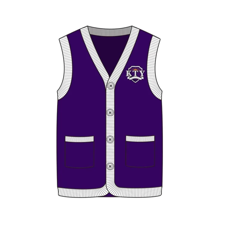 ODM-Custom-Autumn-New-Casual-Golf-School-Uniform-Knitwear-V-Neck-Sleeveless-Button-Men-Cardigan-Vest-Sweater
