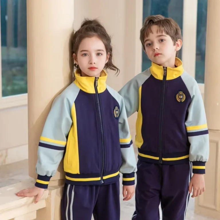 OEM-Autumn-and-Winter-Sports-Suit-Uniforms-for-Primary-School-Students-and-Middle-School-Sportswear-Class-Uniforms