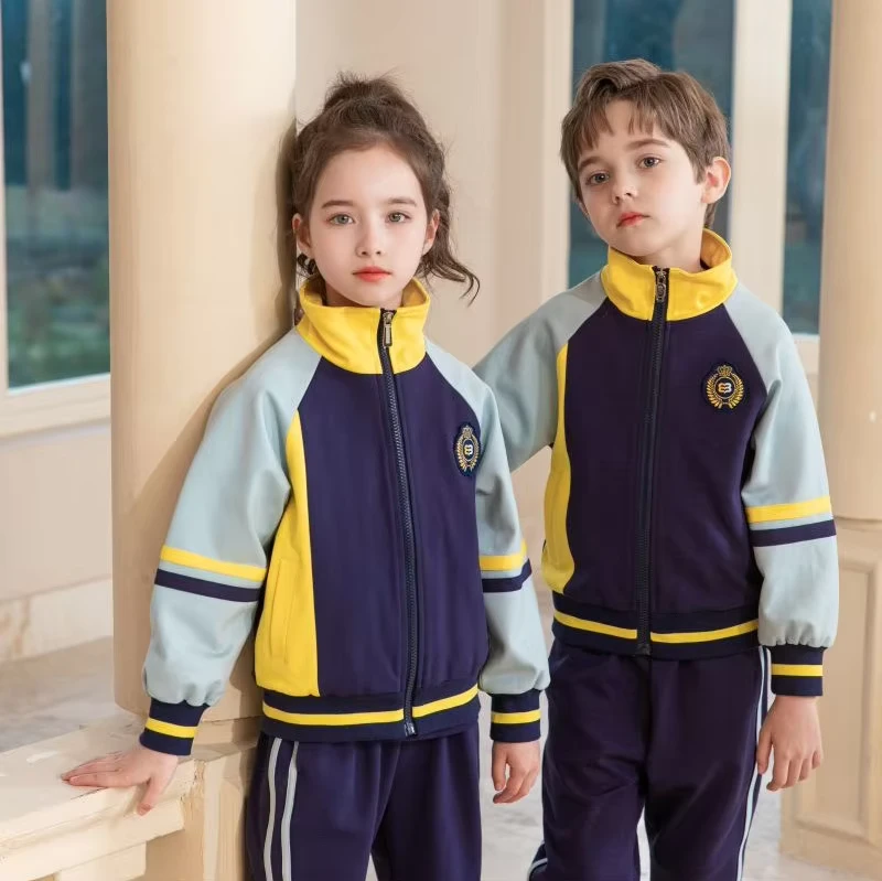 OEM-Autumn-and-Winter-Sports-Suit-Uniforms-for-Primary-School-Students-and-Middle-School-Sportswear-Class-Uniforms