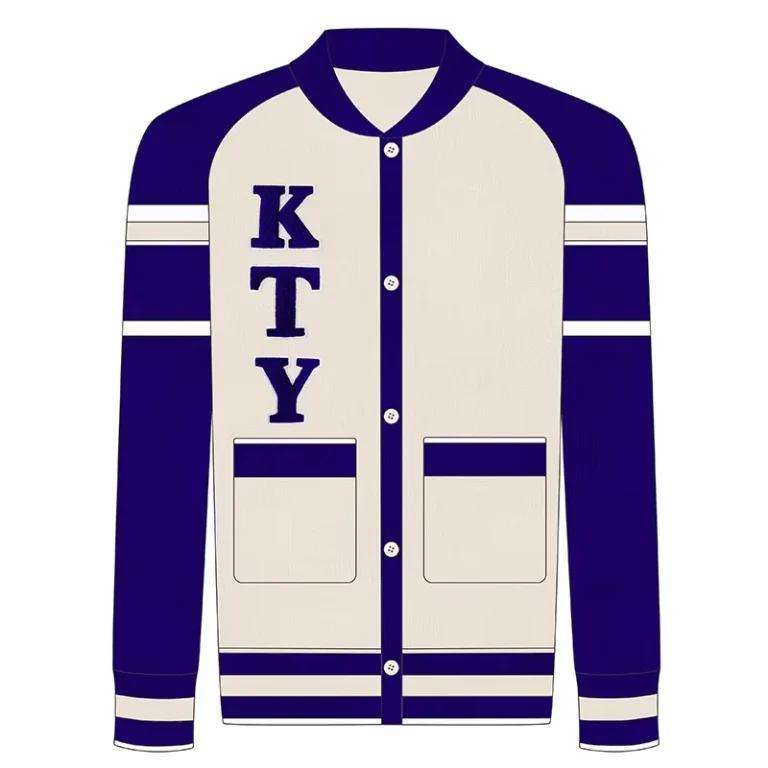 OEM-Custom-Blue-Varsity-Chenille-Cardigan-Sweater-with-Sleeves-College-Sorority-Fraternity-Apparel-Supplier