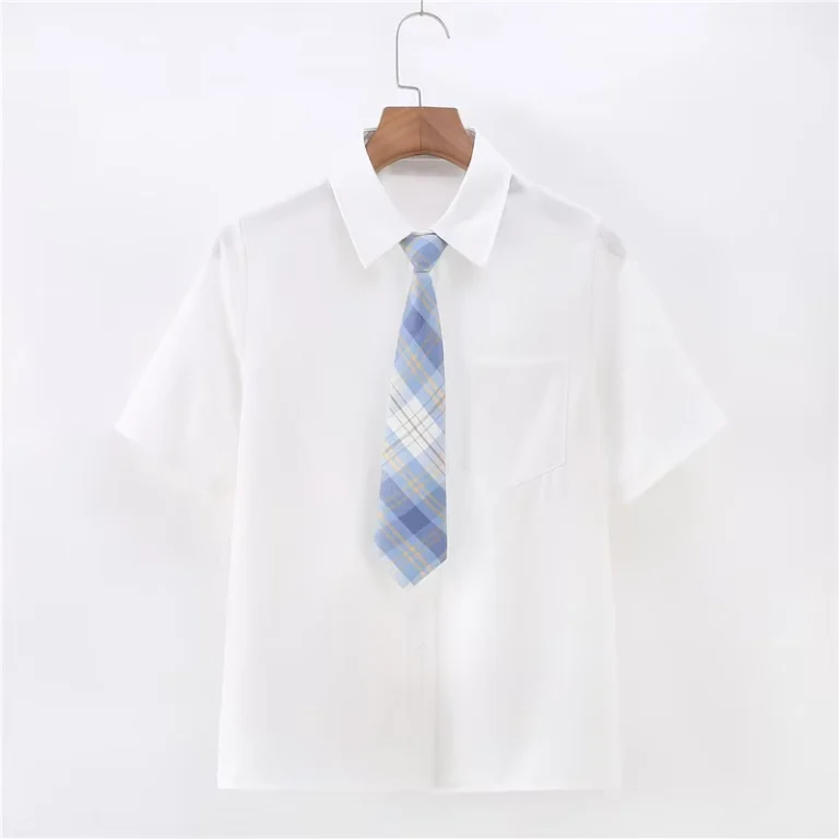 OEM-Custom-Cotton-Twill-Poplin-Embroidery-Printed-Company-Logo-Teen-Boys-Girls-High-School-Uniforms-Top-Students-White-Shirt