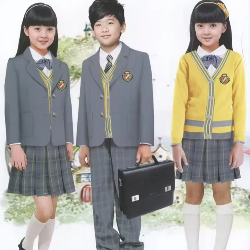 OEM-Custom-Designs-Primary-School-Uniform-Dresses-Students-Wear-for-Boys-and-Girls