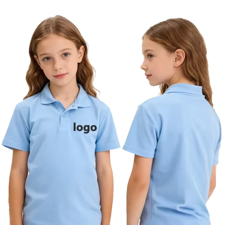 OEM-Custom-Good-Quality-Kids-School-Kindergarten-Uniforms-100-Cotton-School-Polo-Shirts-Navy-Blue-School-Uniforms