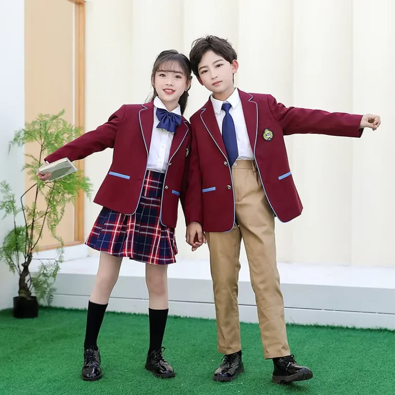 OEM-Custom-Primary-Children-Middle-School-High-Kids-Kindergarten-Full-Set-Suit-School-Uniforms