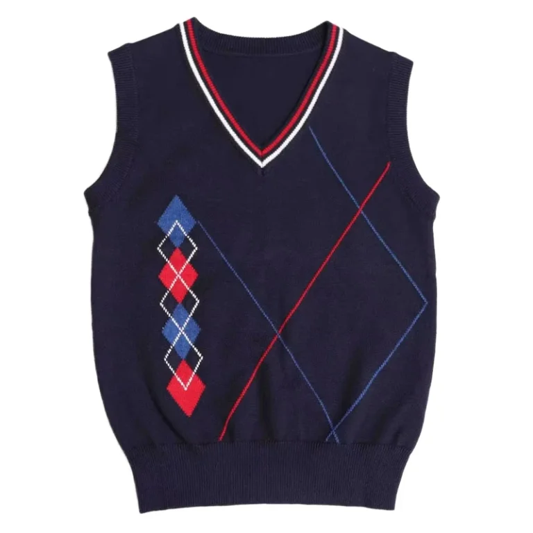 OEM-Custom-Spring-Autumn-Winter-Warm-Sleeveless-School-Uniform-Sweater-Polyester-Cotton-New-Design-for-Primary-Age-Children