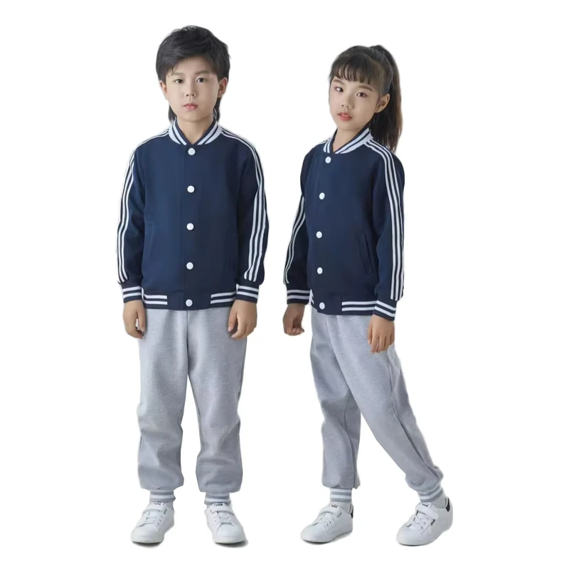 OEM-Customization-School-Uniforms-Soccer-Uniforms-Tracksuit-Jacket-and-Pants-2-Piece-Sets-for-Kid-Unisex