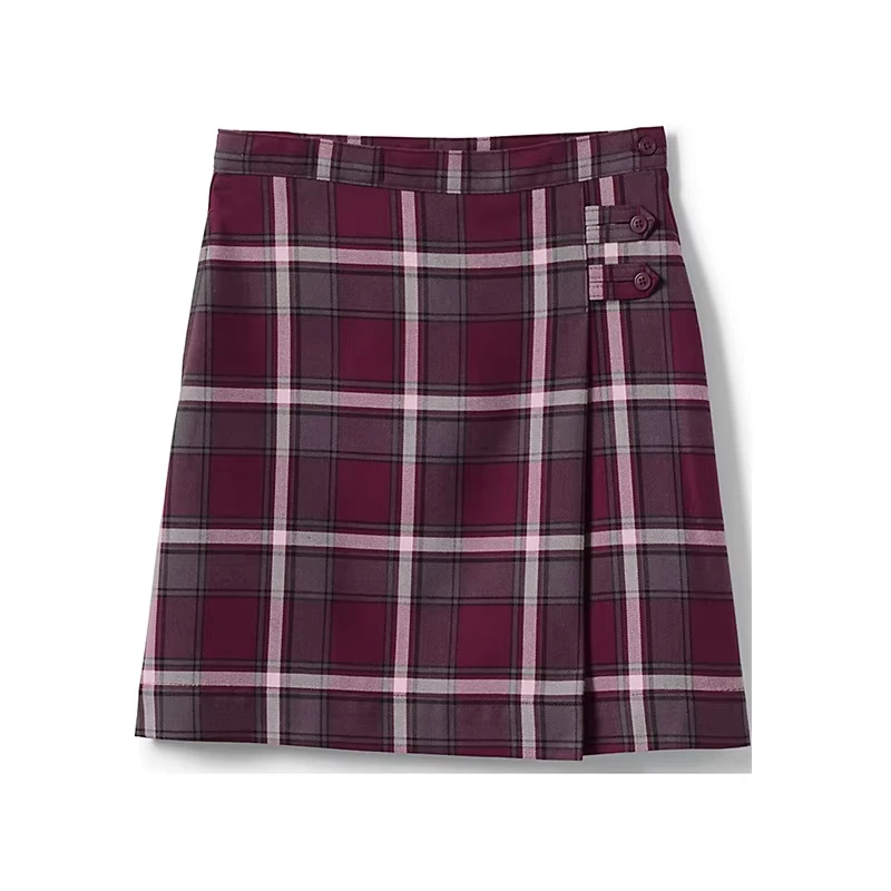 OEM-Customized-Checkered-School-JK-Dress-Skirts-School-Girl-Short-Plaid-Pleated-Dress-Girls-School-Uniform-Skirt