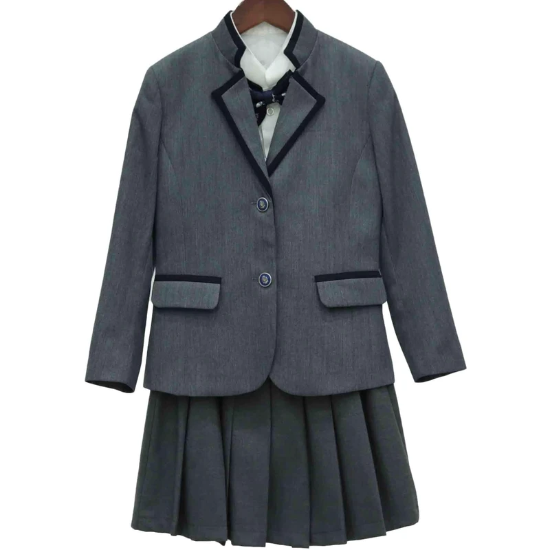 OEM-ODM-Custom-International-School-Uniform-Design-Kindergarten-School-Uniform-Blazer-With-Pants-for-Girl