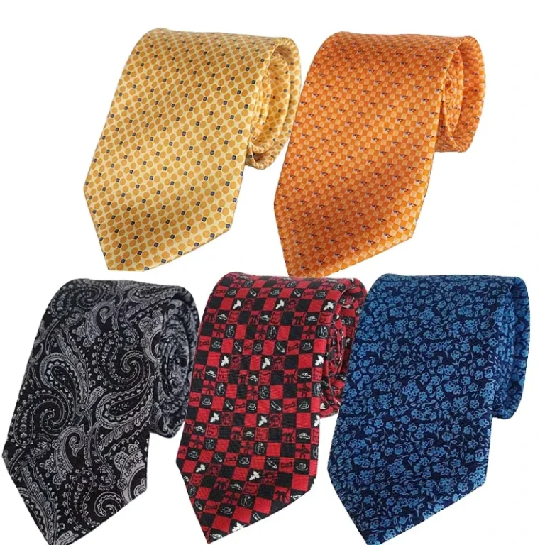 OEM-ODM-Mens-Polyester-Twill-Printed-Necktie-Custom-Design-Casual-Style-Tie
