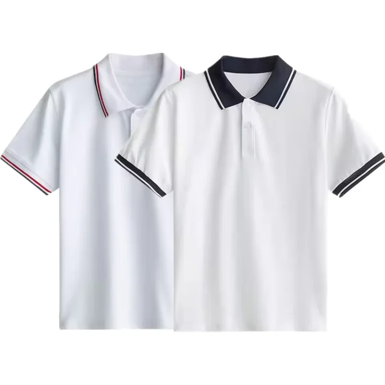 OEM-ODM-School-Uniforms-Summer-Children-Boys-Girls-Secondary-School-Uniforms-School-Uniform-Polo-T-Shirt-Clothes-for-Kids