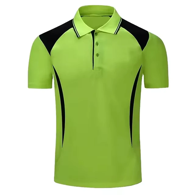 OEM-logo-Polyester-Short-Sleeve-Pique-Matching-Splice-Shirt-Summer-Sports-T-shirts-School-Working-Uniform-Mens-Polo-Shirts