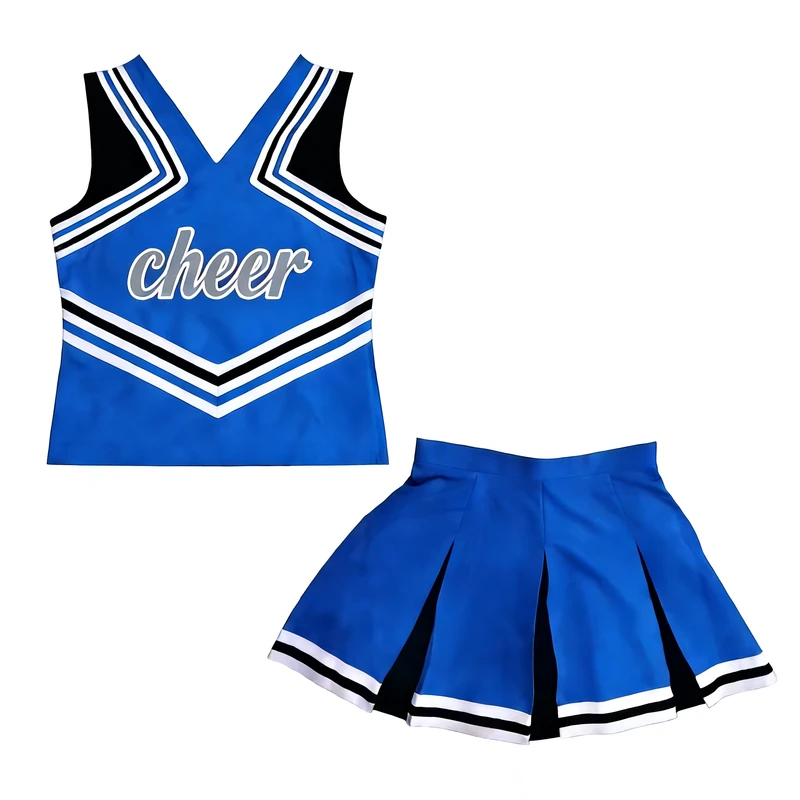 Oem-Odm-Costume-Cheerleading-Uniform-Sets-Printed-Rhinestone-with-Team-LogoTop-Skirt-BodysuitSublimated-Spandex-Polyester