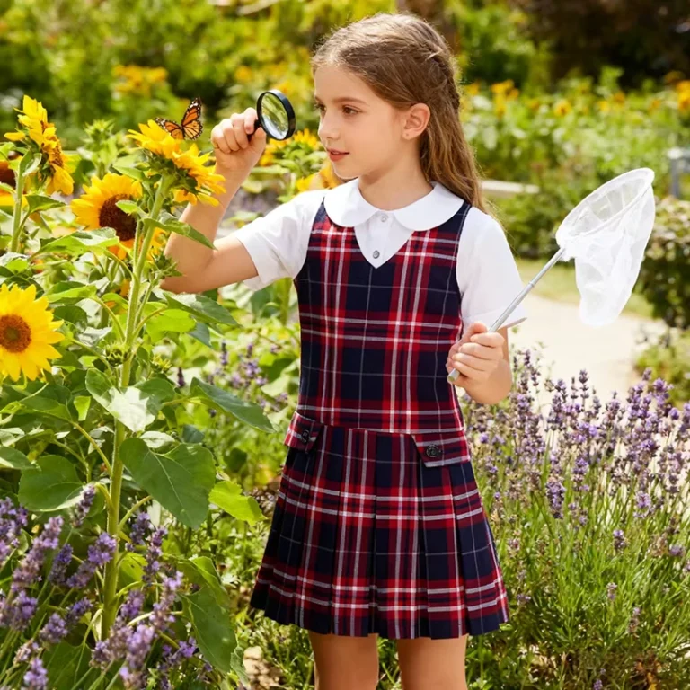Original-Factory-Customize-School-Student-Uniform-Girls-Short-Dress-Pinafores-Shirt-Set-Short-Sleeve-White-Shirts