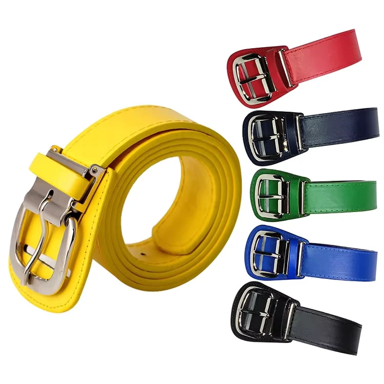 PU-Leather-Sports-Sport-Team-Strap-Adult-Youth-Men-Women-Unisex-Softball-Adjustable-Baseball-Belt-Uniform-Belts