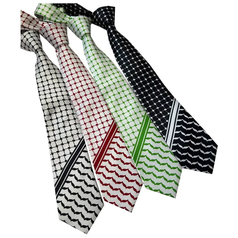 Palestinian-Striped-Necktie-MenS-Neck-Ties-Palestie-Necktie