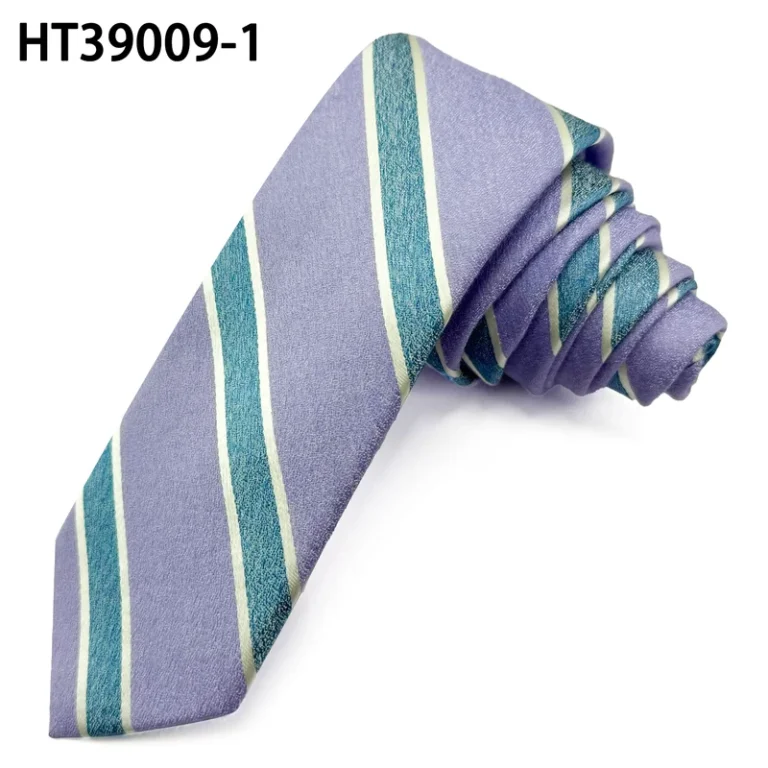 Pastel-Mens-Classic-Formal-Dress-Striped-Woven-Tie-Eco-Friendly-with-Custom-Option-Polyester-Tie
