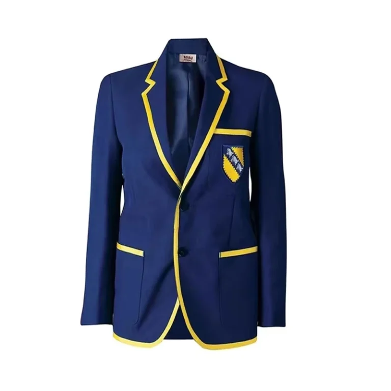 Personalise-Boys-Girls-Fitted-Blazers-With-Trim-School-Uniform-Badged-Blazer-Dark-Blue-Jacket-Uniforms