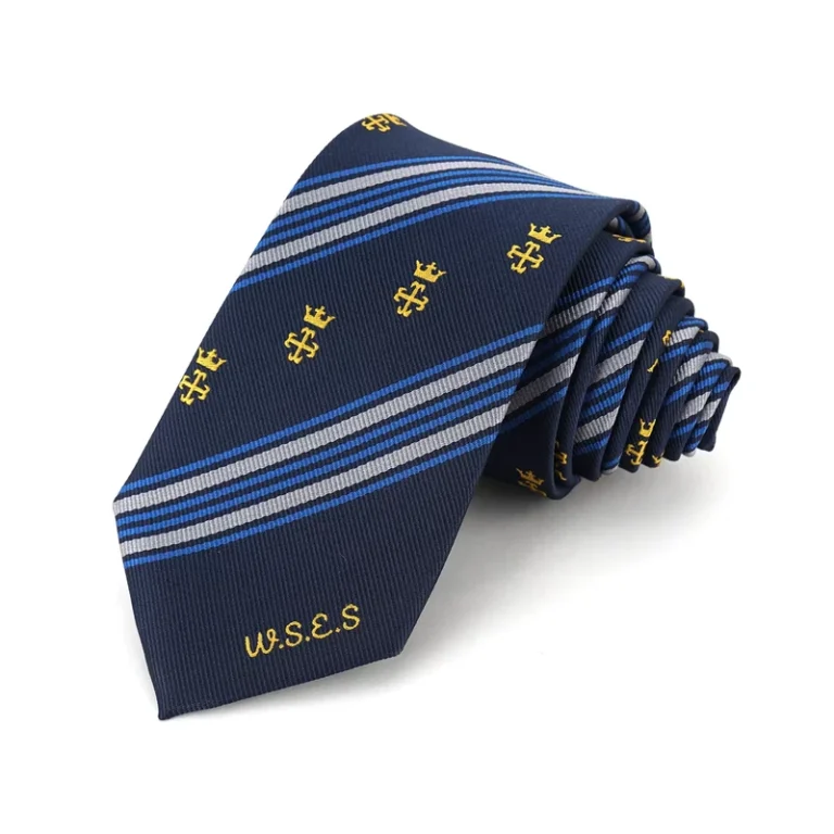 Personalized-Corporate-Uniform-Accessories-Striped-Jacquard-Printed-Polyester-Tie-Casual-Silk-Logo-Embroidery-Gift-Box
