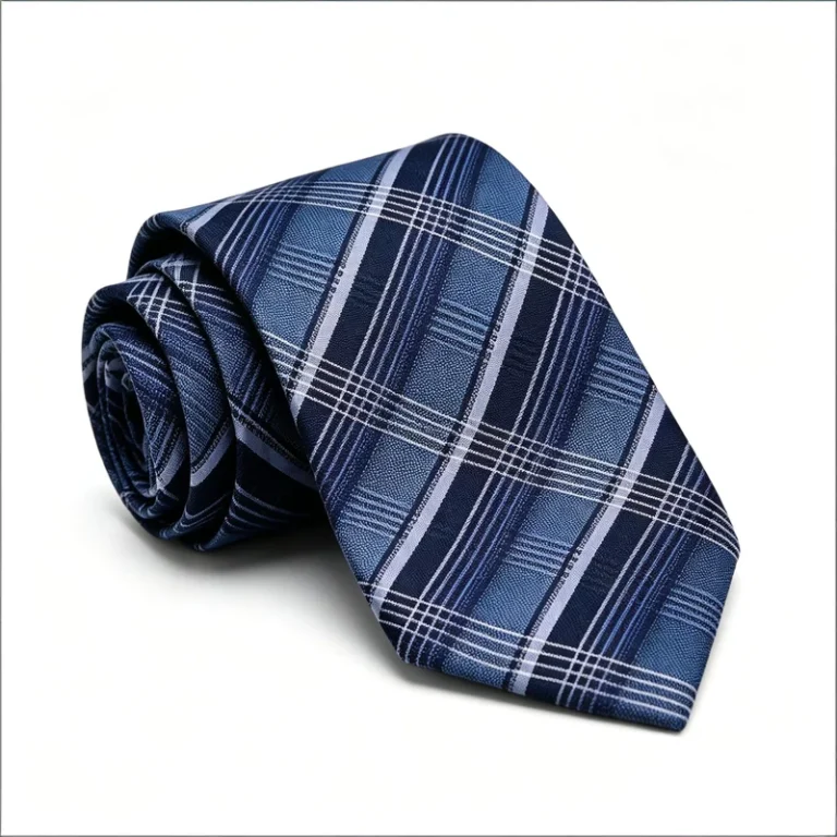 Personalized-Handmade-Designer-Premium-Accessories-Woven-Classic-Pattern-Polyester-Jacquard-Tie