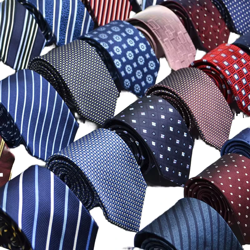 Personalized-Italian-Silk-Polyester-Necktie-Casual-Striped-Corbatas-Printed-Woven-Ties-for-Men-Custom-Mens-Tie