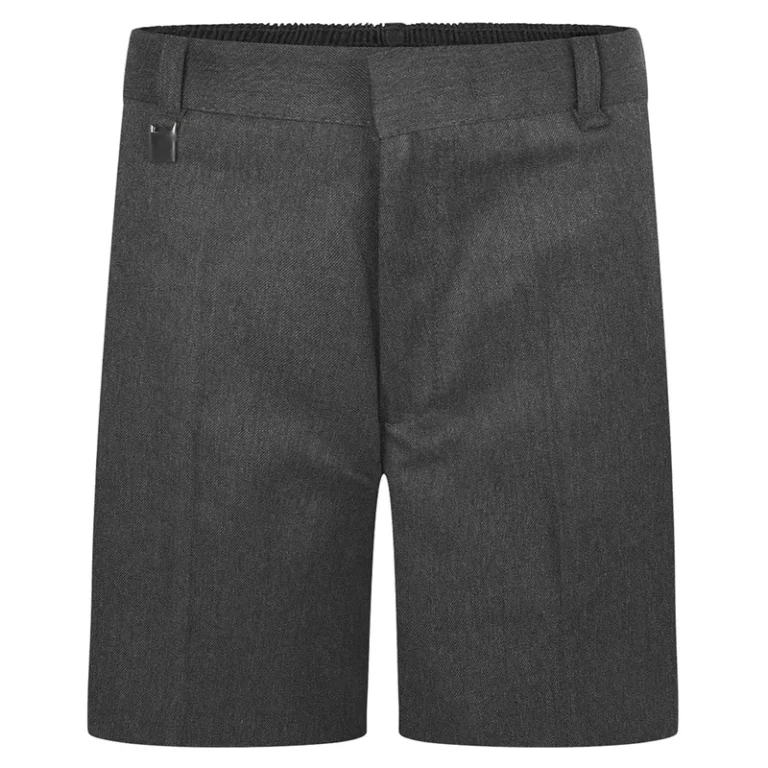 Plain-Solid-Color-Shorts-Bermuda-Sturdy-Fit-Eco-Shorts-School-Uniform-Semi-Elastic-Waist-Pants-With-Pockets