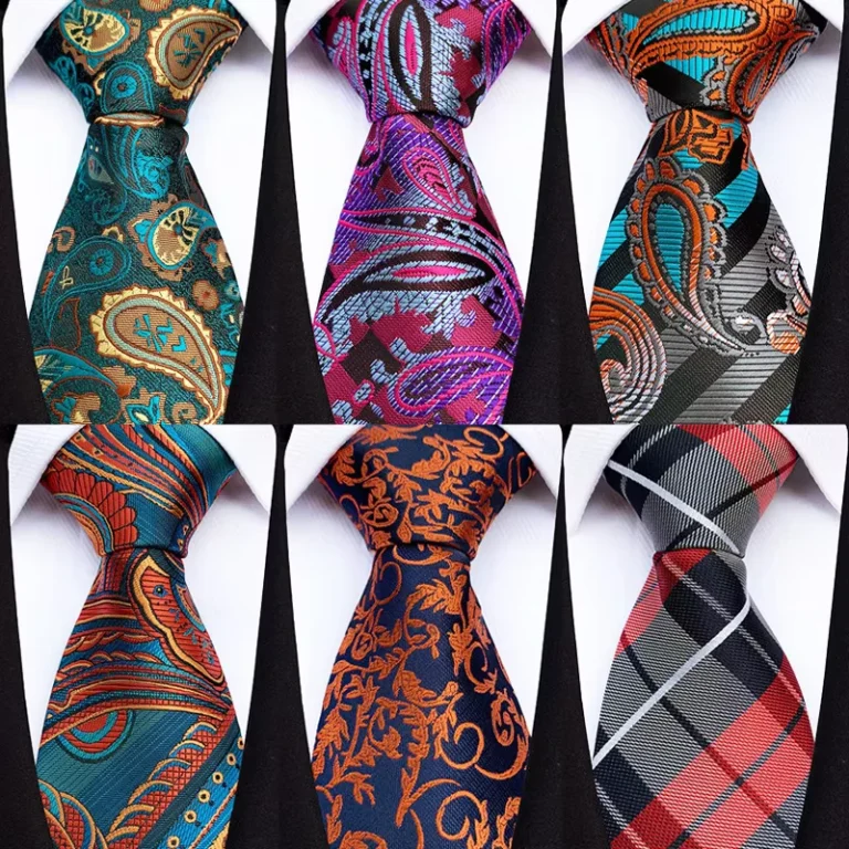 Plaisley-Printed-8cm-Necktie-Ties-Gift-for-Men-Silk-Polyester-Necktie-Fabric-Corbatas-Woven-Neck-Ties-Mens-Tie