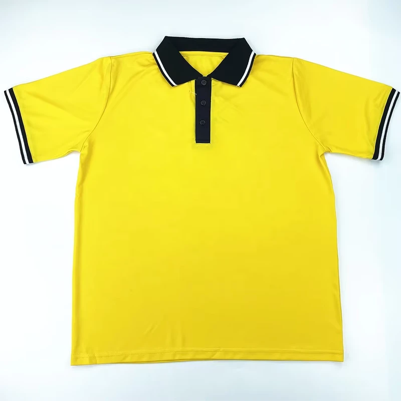 Polo-Kid-School-Uniforms-Shirt-Yellow-Tshirt-School-Uniform-Collar-Polo-Shirt